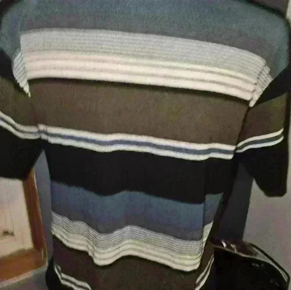 Kathy Ireland Womans Button Up Knit Top Size L - Picture 5 of 10